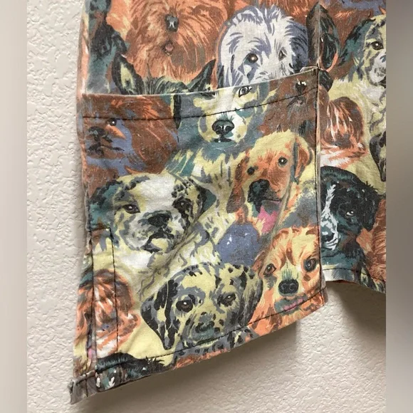 Med+Wear scrub vneck medical top dog - Picture 8 of 12